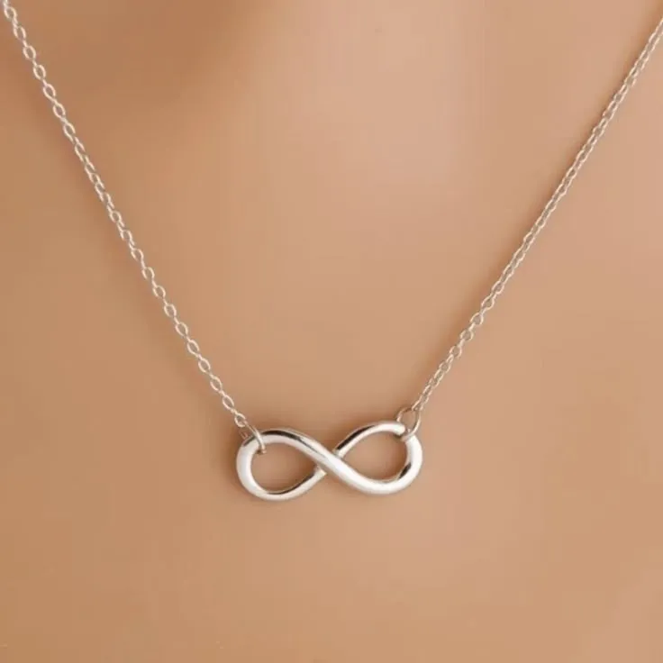 Silver Infinity Symbol Necklace