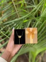 Golden Butterfly Lariat Tassel Necklace